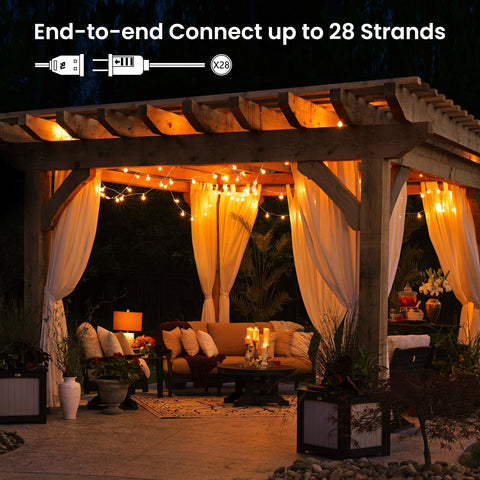 Brightown end-to-end connectivity supports expanding layouts up to 28 strings.