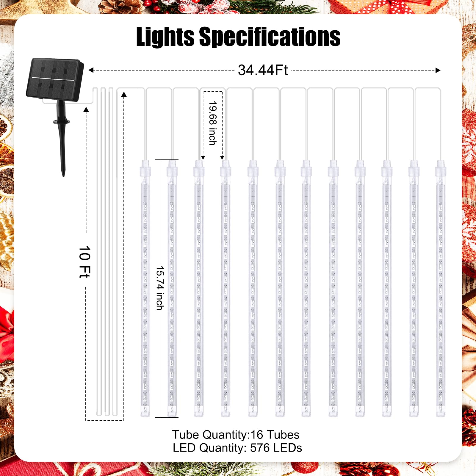 Brightown energy-efficient 0.06W LEDs save electricity during long evenings.