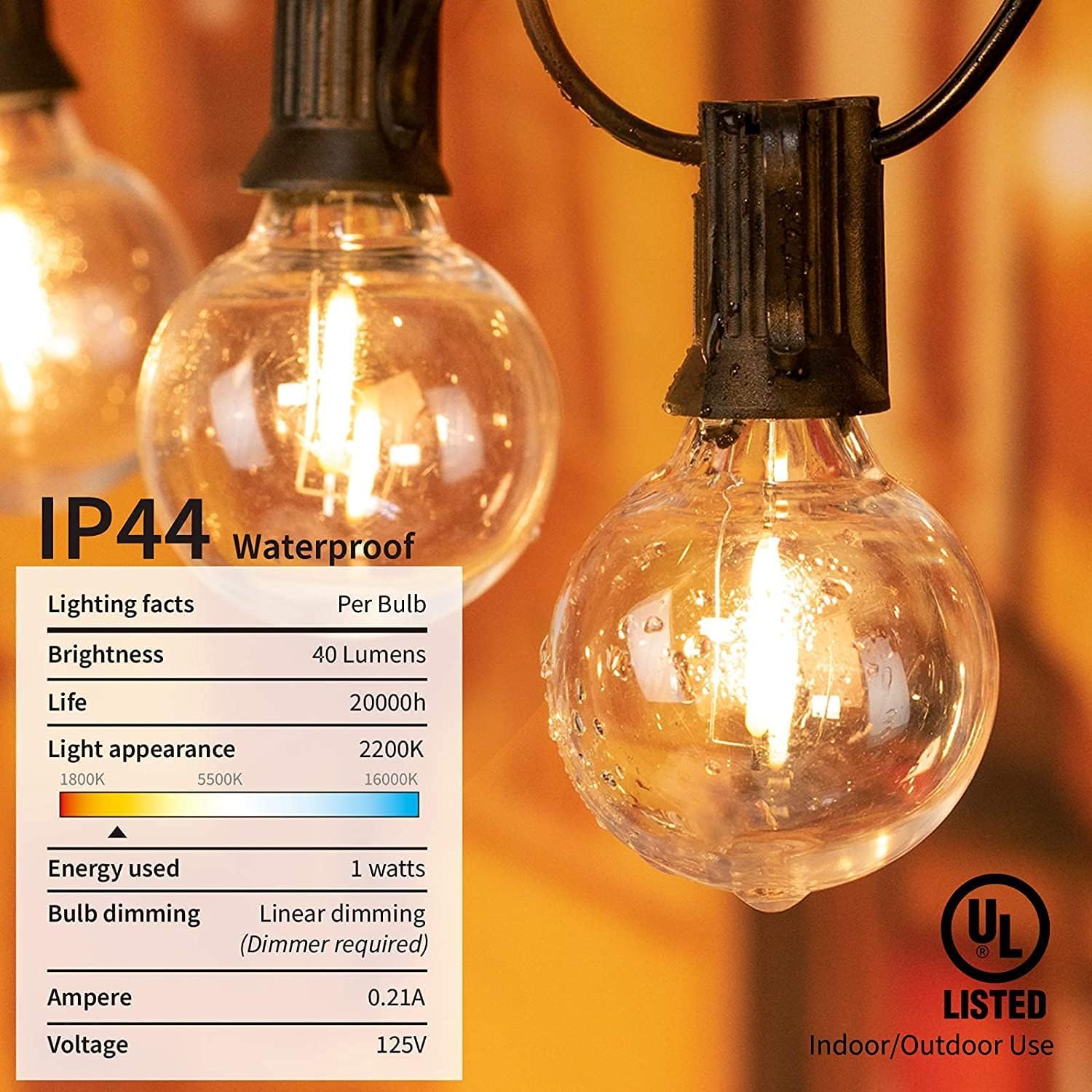 Brightown energy-saving 1W bulbs reduce consumption while delivering glow