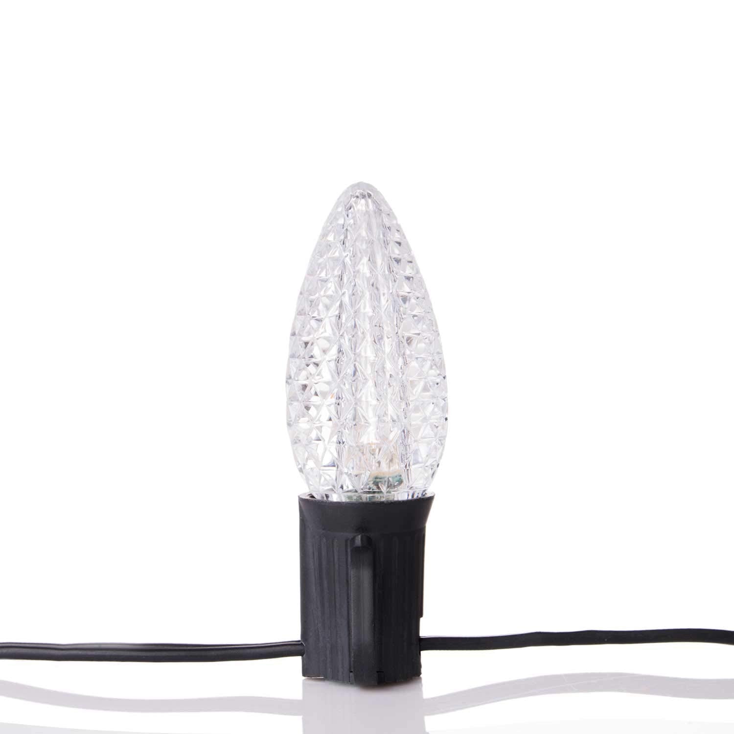 Brightown energy-saving LED bulbs reduce power usage on holiday displays.