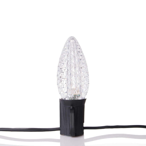 Brightown energy-saving LED bulbs reduce power usage on holiday displays.