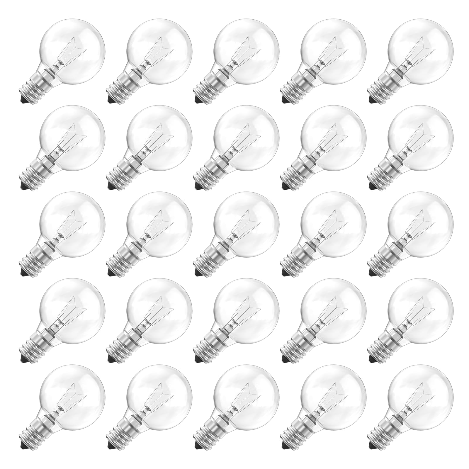 Brightown G40 globe bulb pack for string lights, ideal for outdoor decor.