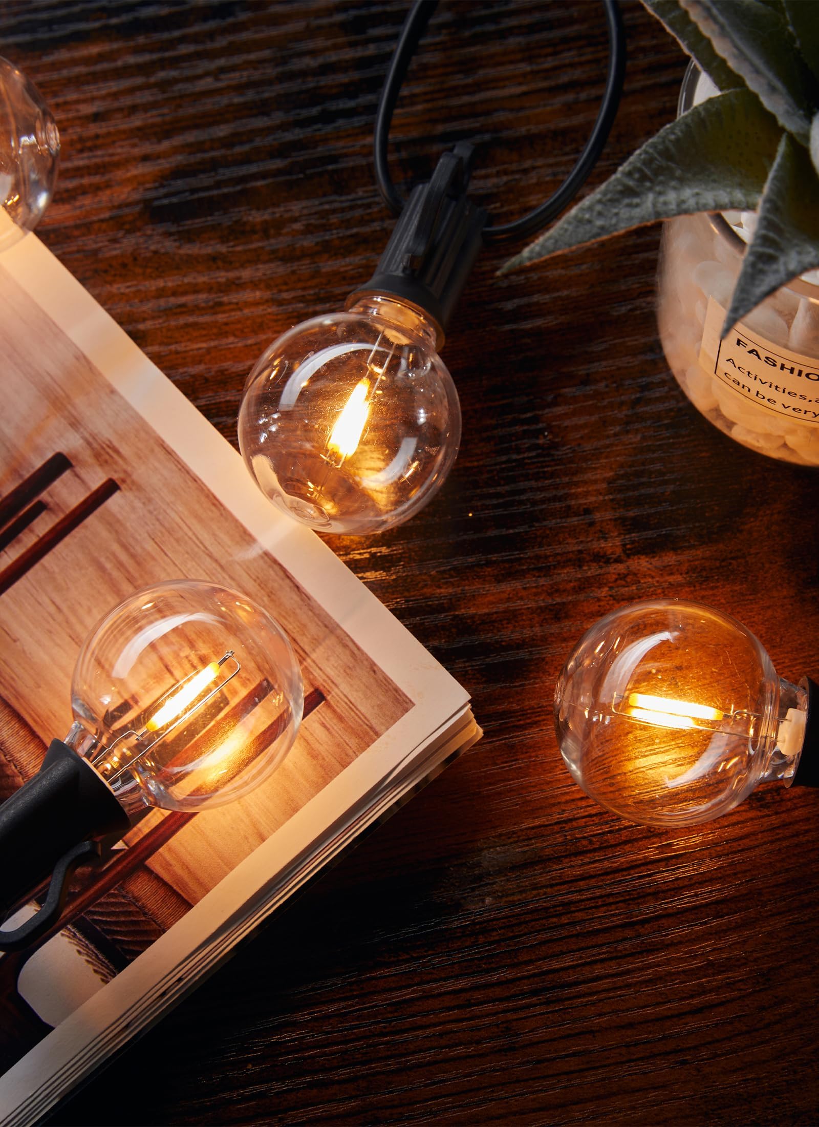 Brightown warm white dimmable bulb for cozy indoor decor.