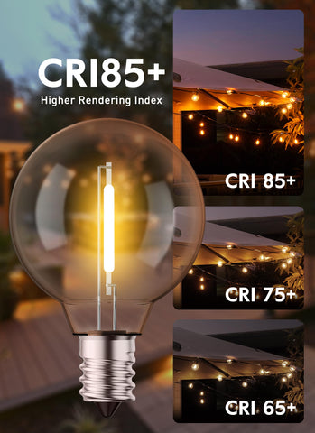 Brightown indoor-outdoor lights create warm ambience in any space.