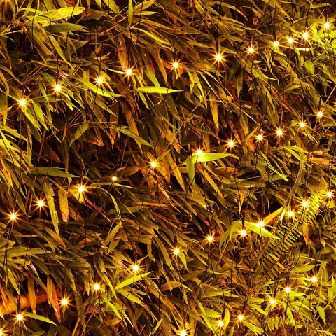 Brightown IP65 waterproof net lights withstand rain for reliable outdoor decoration.