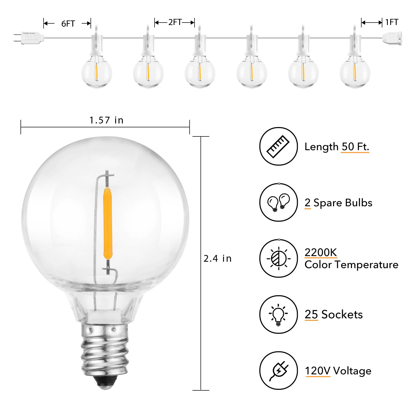 Brightown LED bulbs offer dimmable, energy-efficient illumination for cozy evenings.