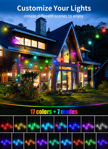 Brightown LED patio lights with timer enable hands-free, mood-driven evenings