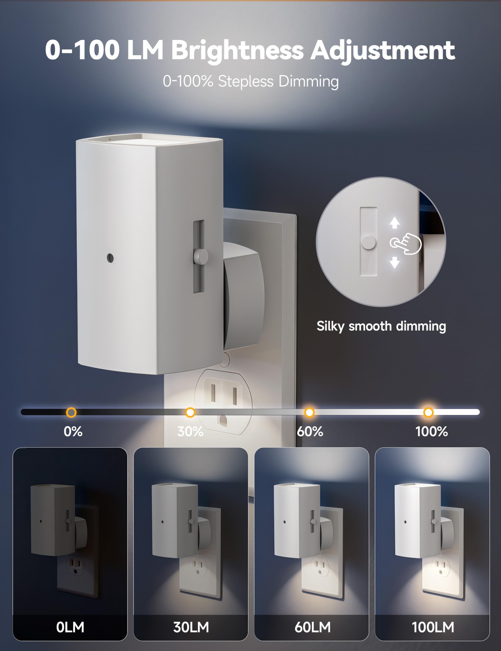 Brightown dusk-to-dawn sensor light turns on in low light and off when bright