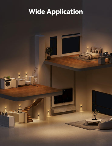 Brightown night light in a Nordic style complements modern home décor