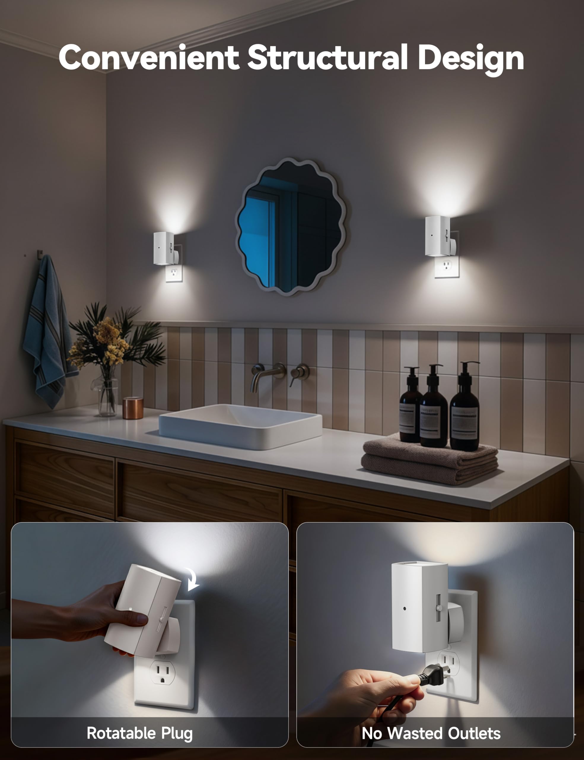 Brightown 2700K warm glow for cozy bedroom illumination