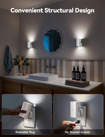 Brightown 2700K warm glow for cozy bedroom illumination