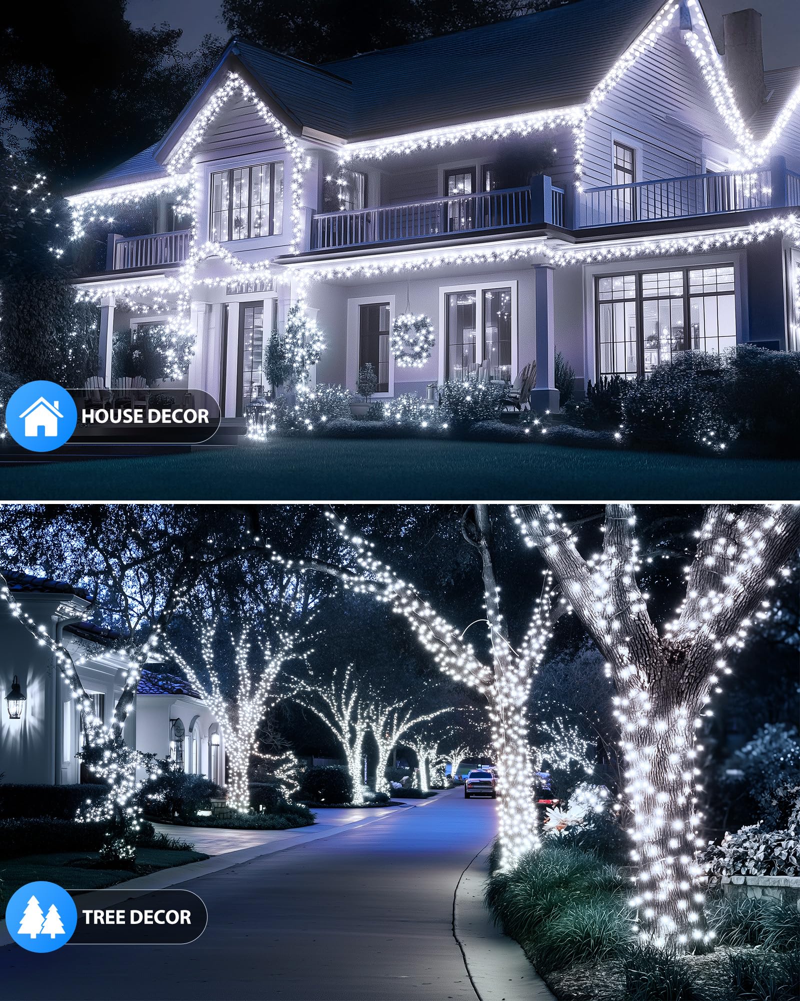 Brightown nighttime-patio-lighting creates cozy outdoor settings after dark.