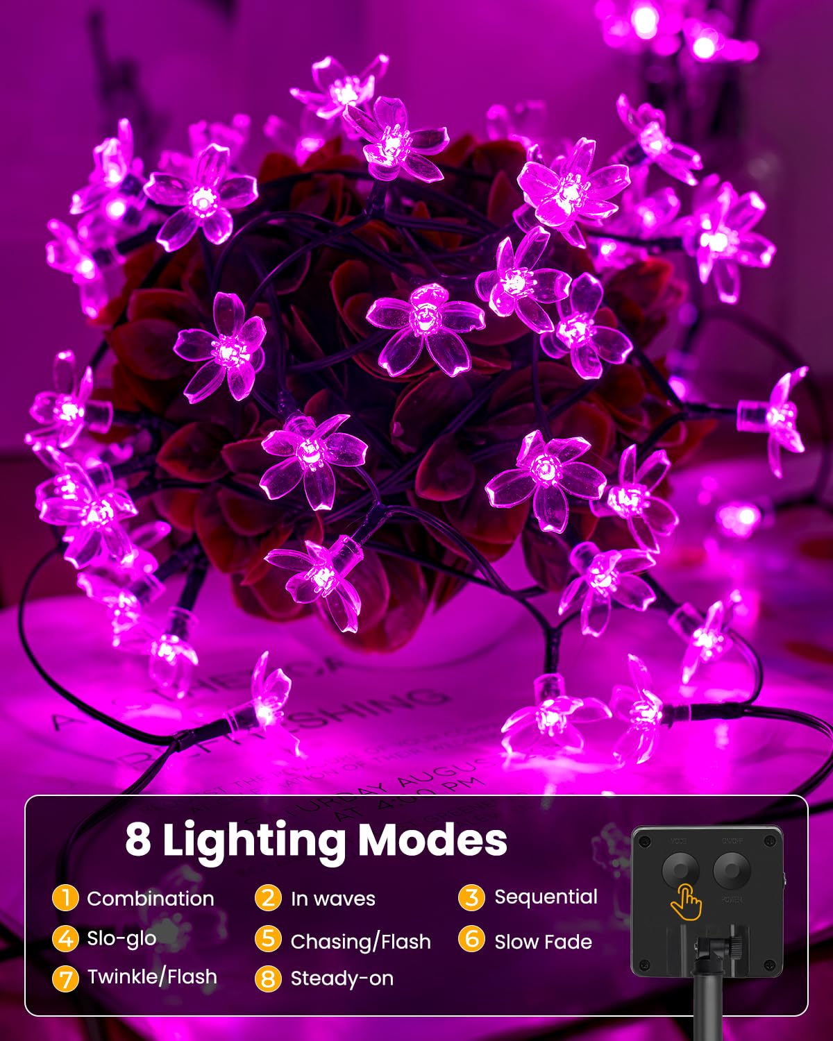Brightown outdoor solar string lights demonstrate IP65 durability for year-round patio ambience