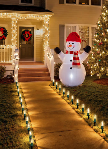 Brightown removable bulbs simplify replacement and customization of your display.
