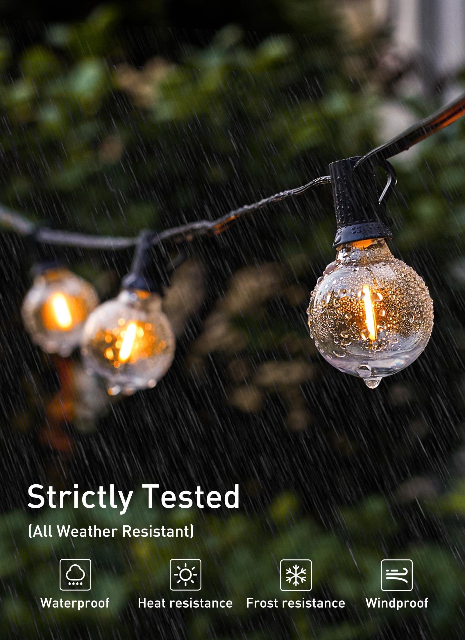 Brightown shatterproof globe bulb enhances safe decorative lighting.