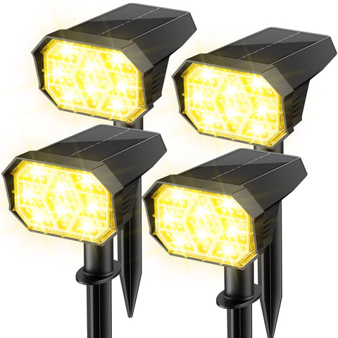 Brightown 4-pack provides convenient, ready-to-install outdoor lighting