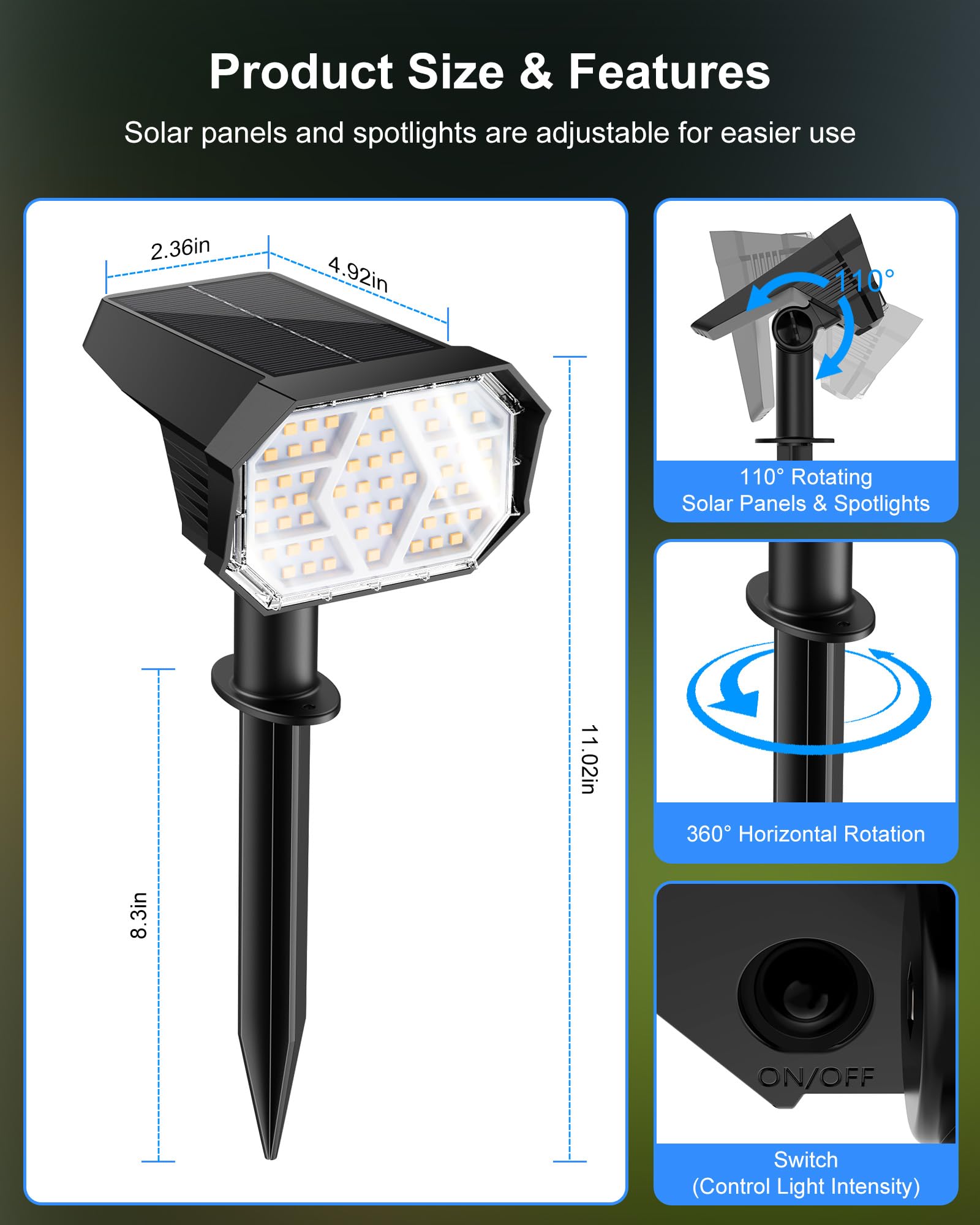 Brightown 4-pack delivers energy-saving outdoor lighting for yards