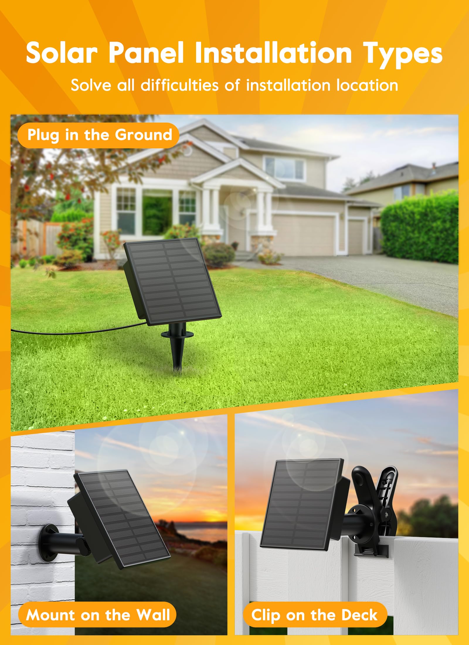 Brightown solar string lights 16 LED bulbs provide bright outdoor lighting