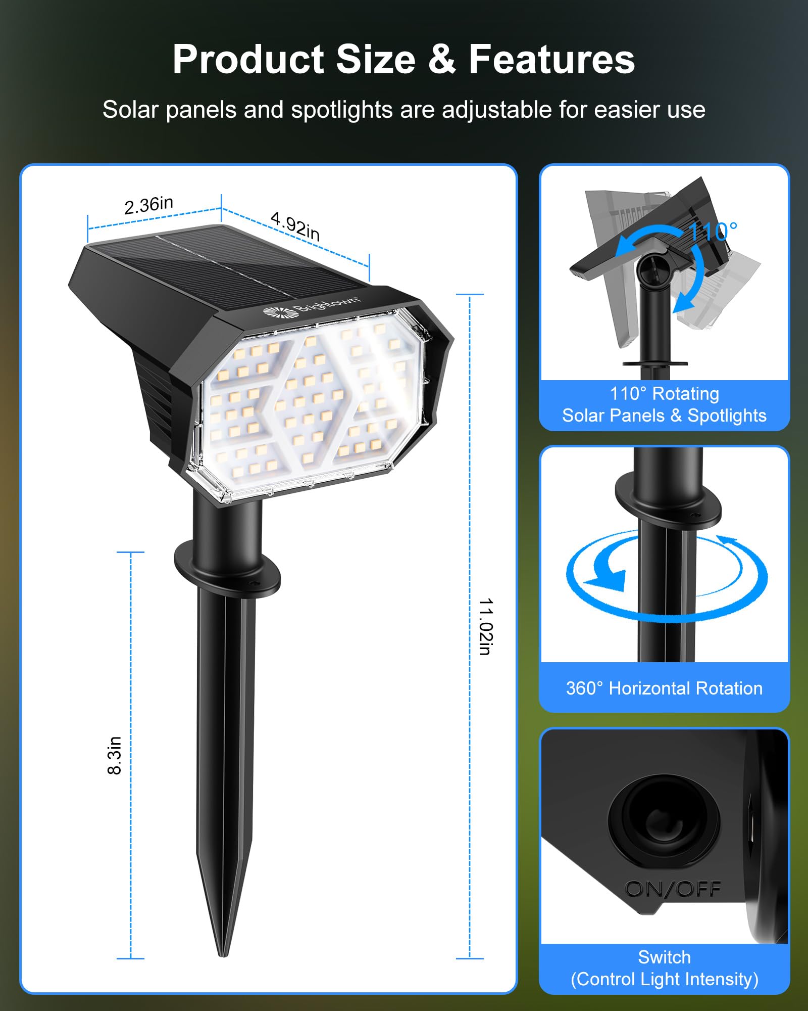 Brightown ultrasonic defog lens improves light transmission
