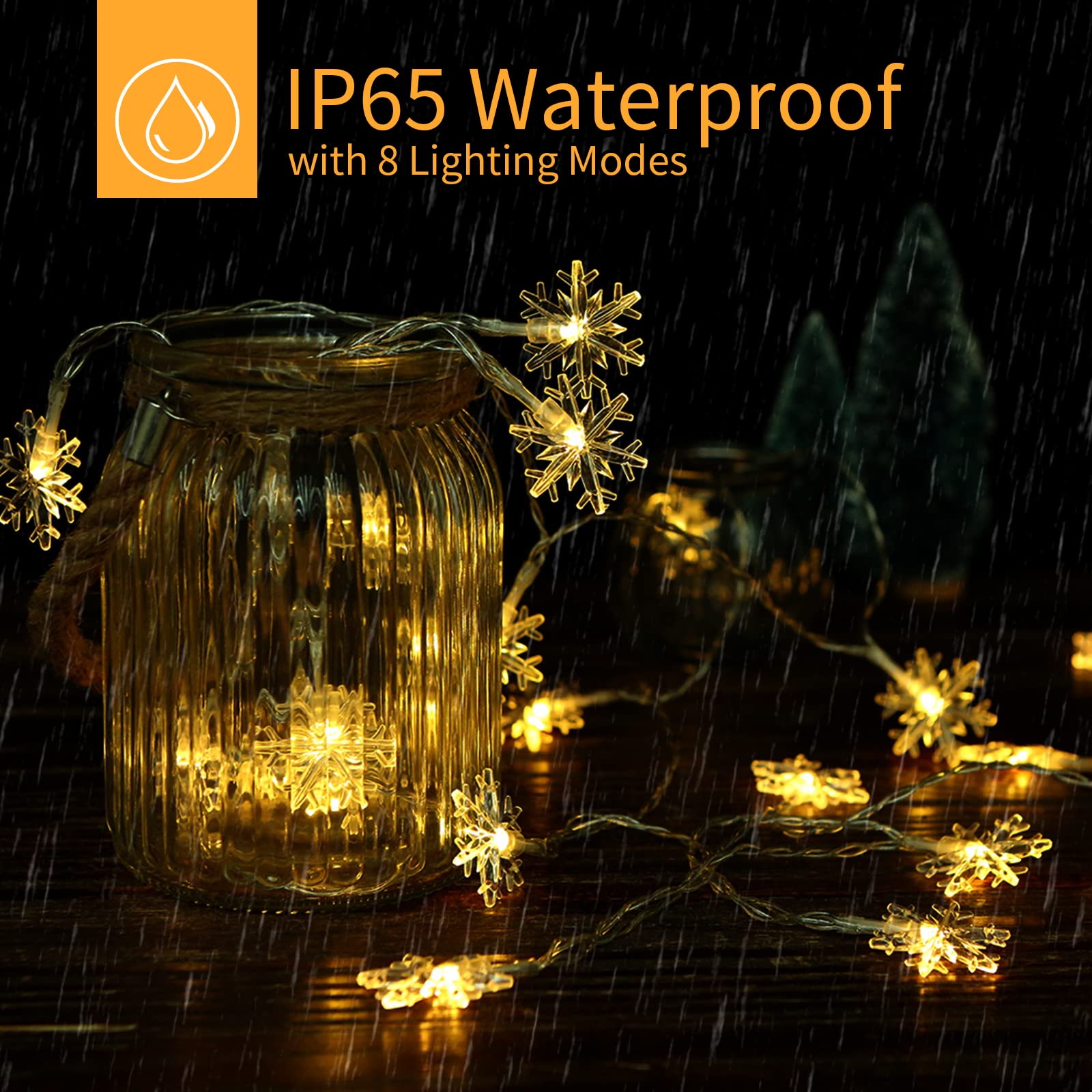Brightown warm white LEDs close-up with a soft glow for cozy spaces.