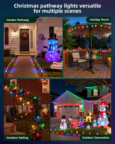 Brightown weatherproof outdoor yard lights designed for outdoor decor and resilience