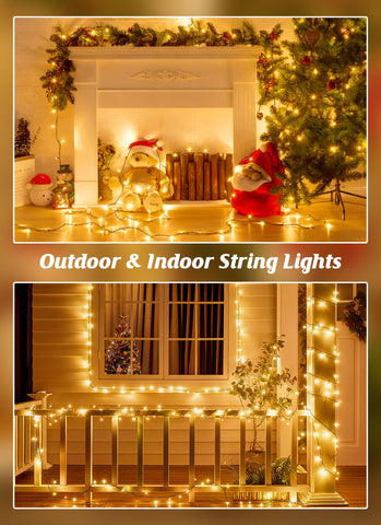 Brightown solar string lights ideal for weddings, parties, and festive celebrations.