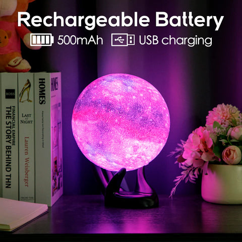 BRIGHTWORLD galaxy lamp presented as a thoughtful gift for women