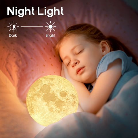 Brightworld Moon Lamp makes a thoughtful gift for Mothers Day
