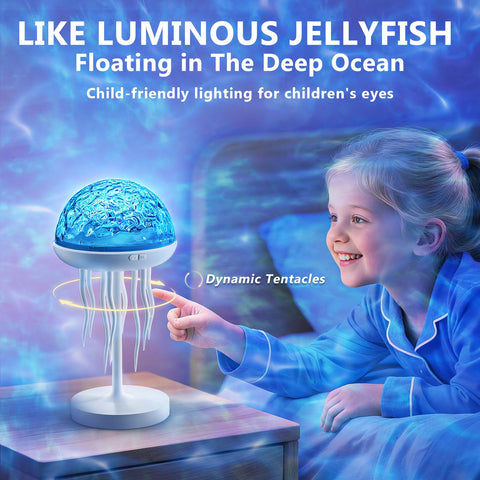 Brightworld lamp offers 7 colors for mood lighting and visuals.