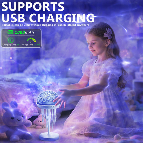 Brightworld offers multiple modes for shower, night light, or projection.