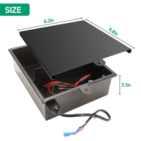 Briidea Battery Box enables simple installation and quick power setup.
