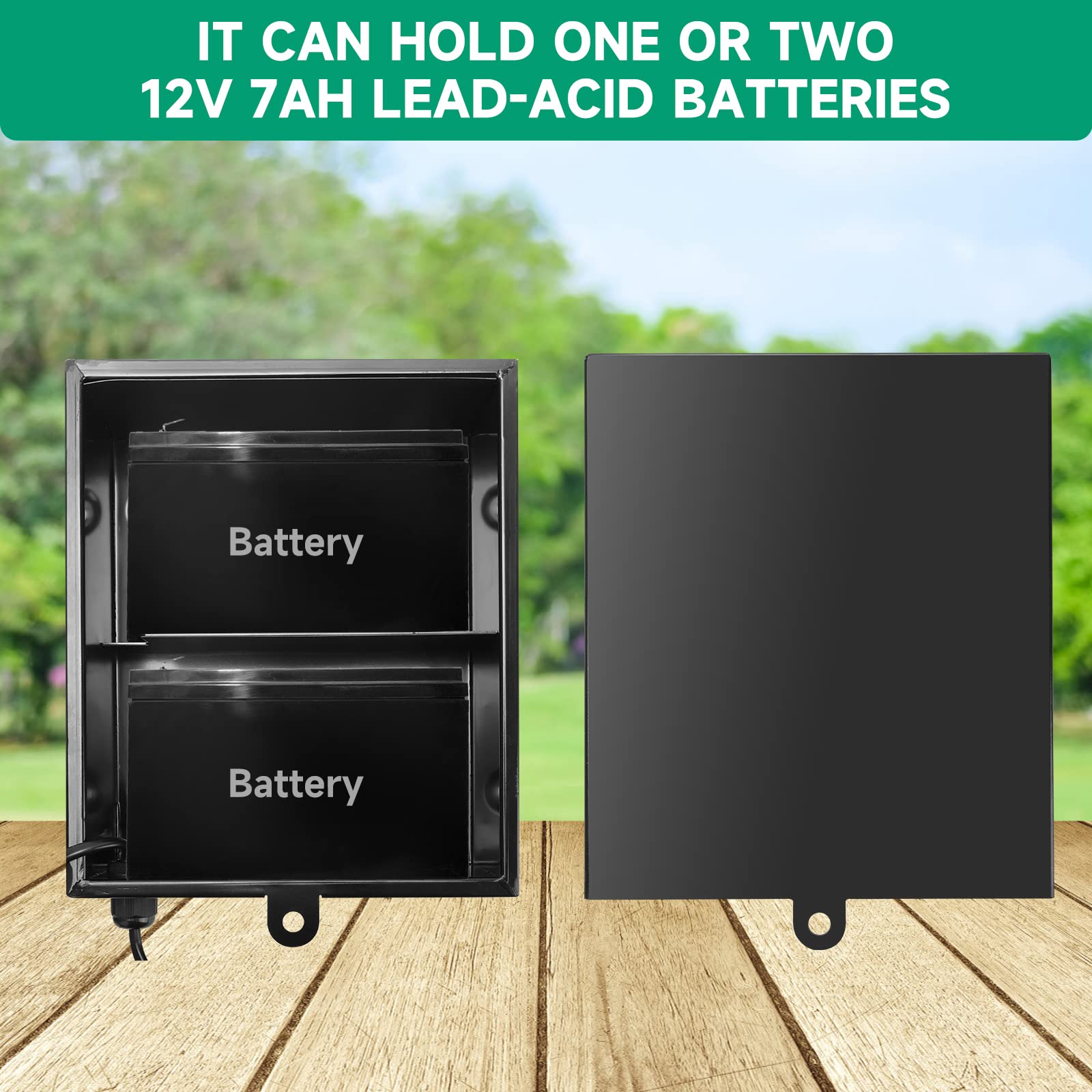 Briidea Battery Box compatible with Ghost Control ABBT door openers for seamless integration.