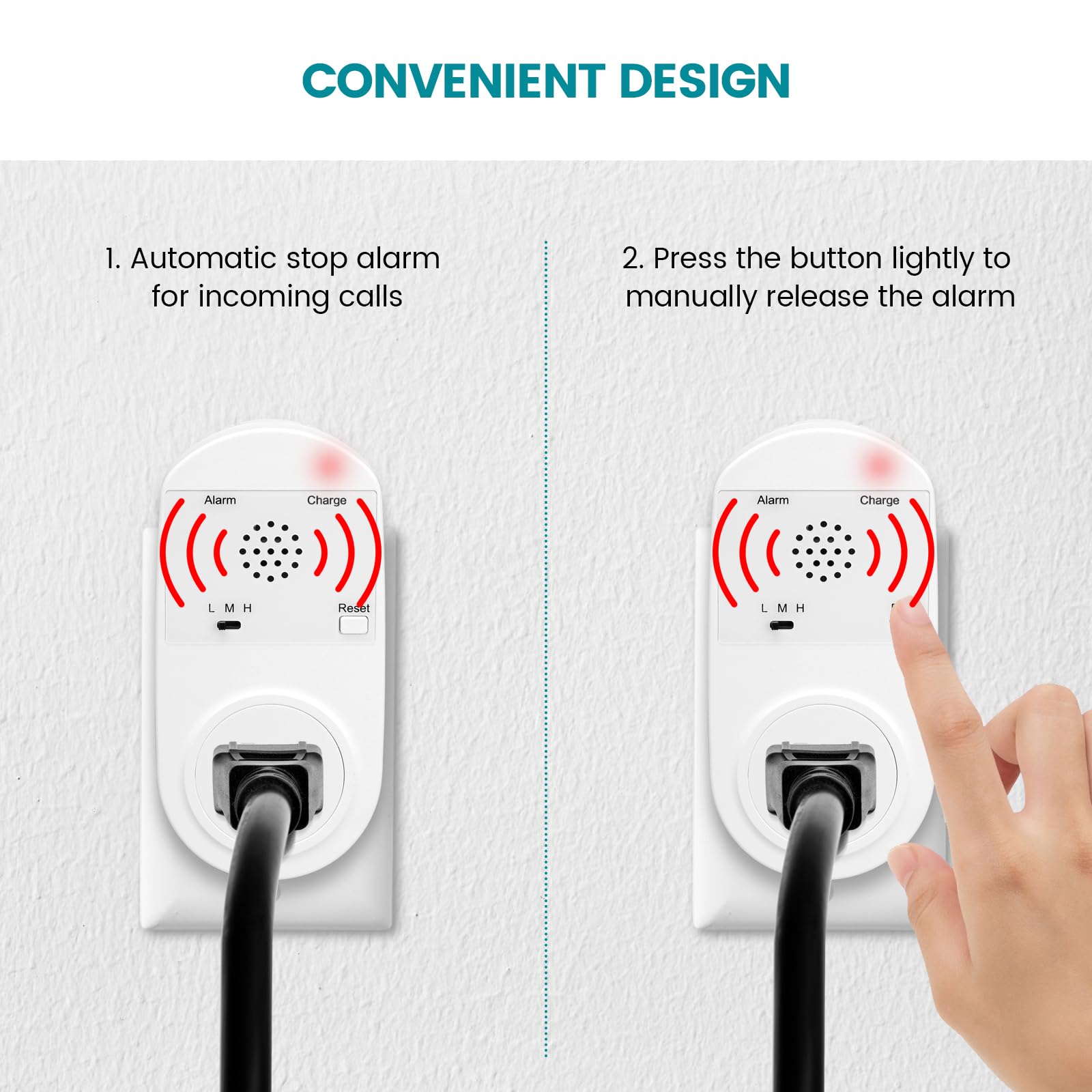 Briidea built-in sockets design lets direct connection to appliances.