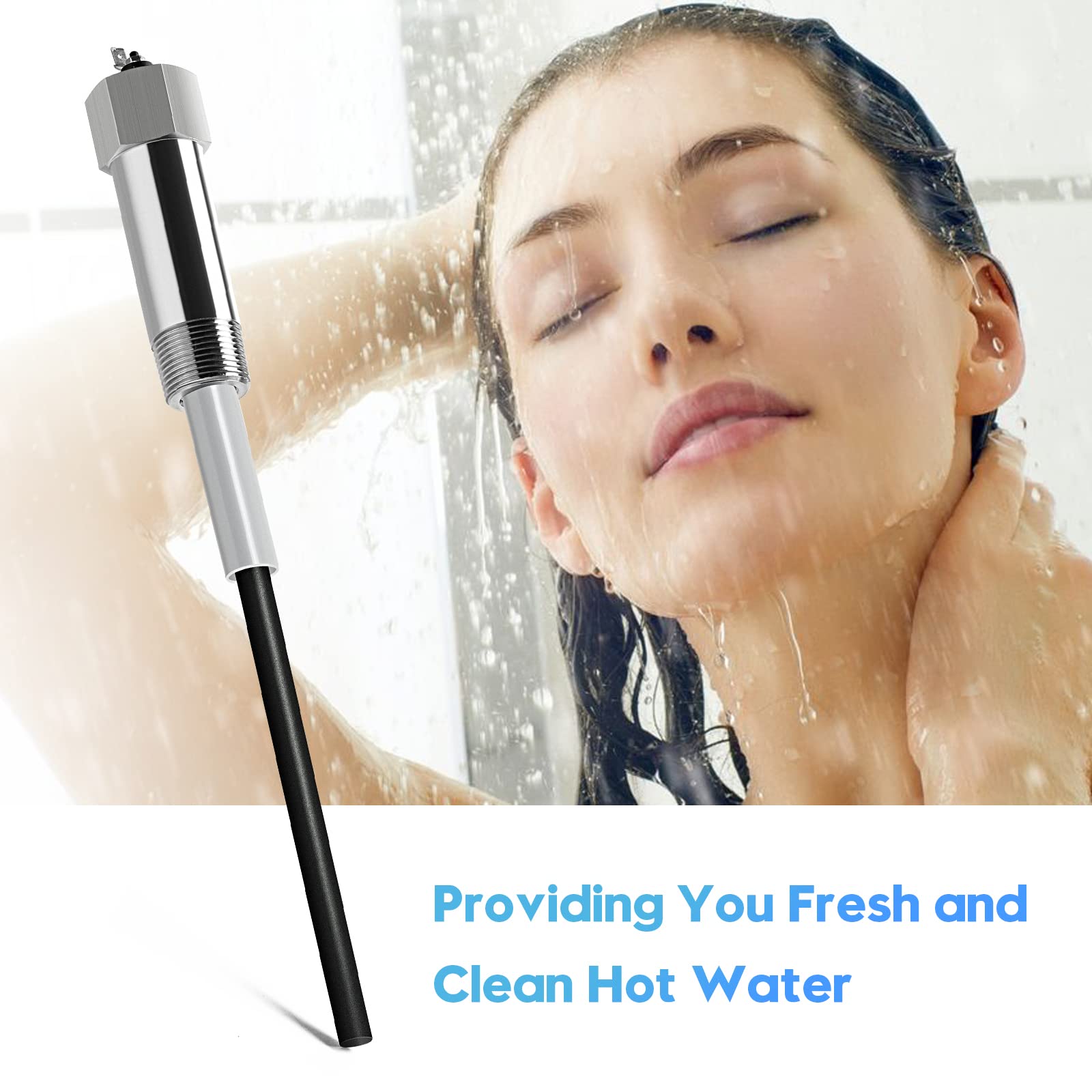 Fresh hot water after Briidea rod installation, with clearer taste.