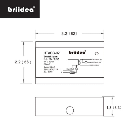 Immediate activation of Briidea relay enabling quicker temperature response