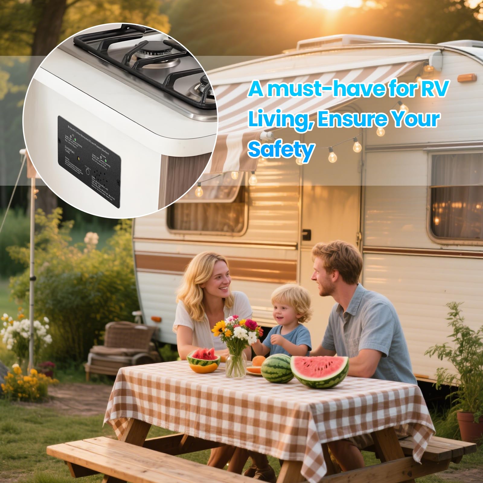 Briidea alarm offers 5-year lifespan with replacement reminder for RV safety