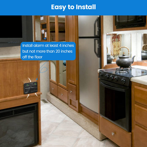 Briidea installation guide demonstrates RV mounting options and wiring basics.