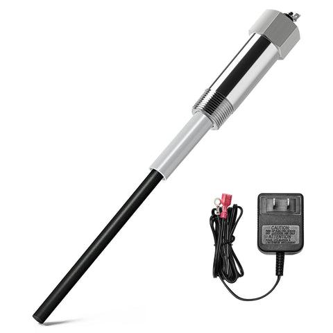 Briidea titanium-powered anode rod for 40-89 gal tanks reduces corrosion and odors.