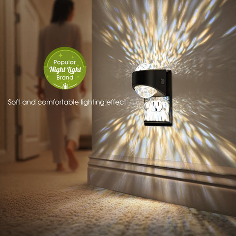 Briignite 3CCT diamond design projects soft stars for kids' rooms.