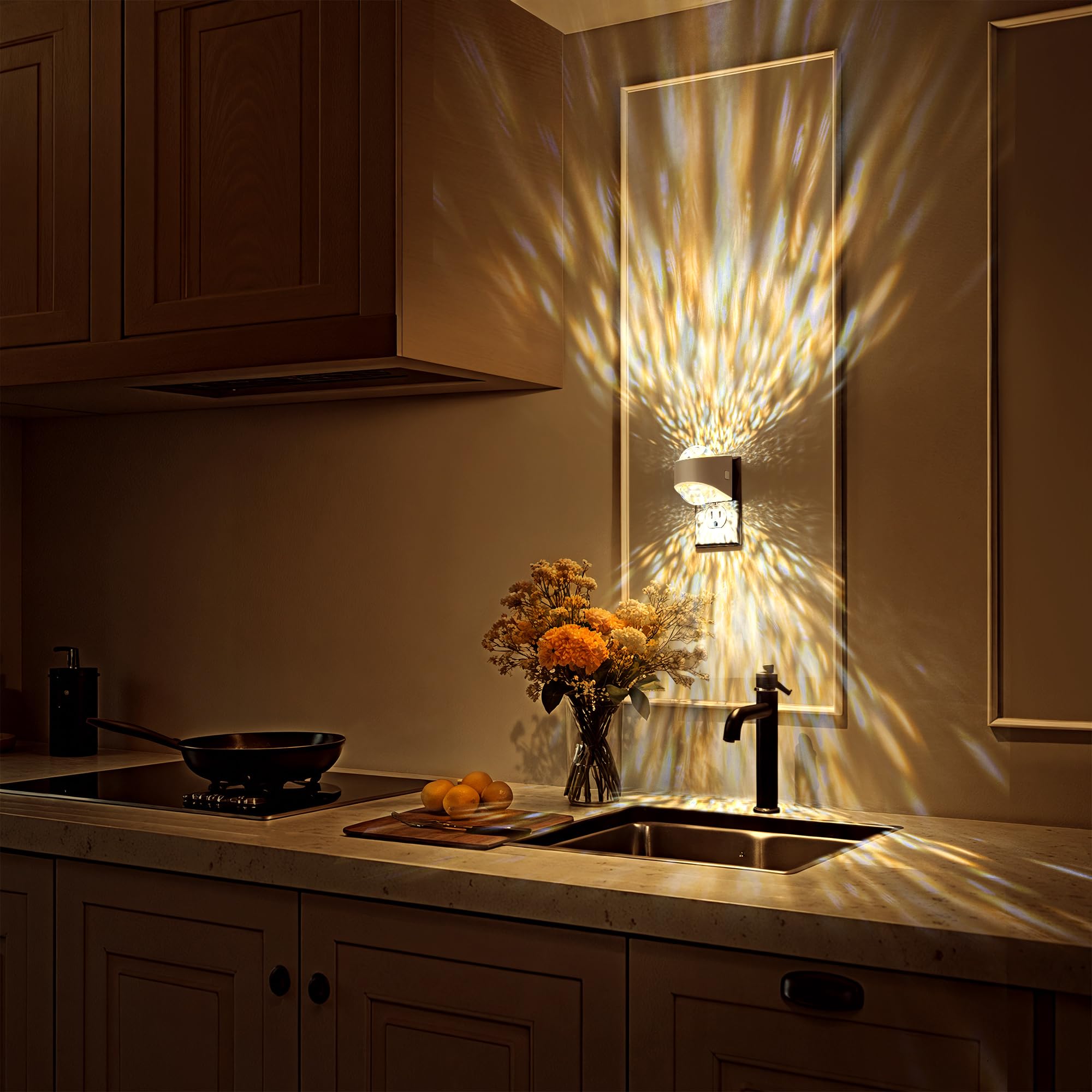 Briignite night light decor suitable for bedrooms, gaming rooms, and holidays.
