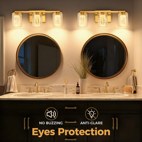 Briignite Chandelier bubble LED bulb enhances contemporary decor.