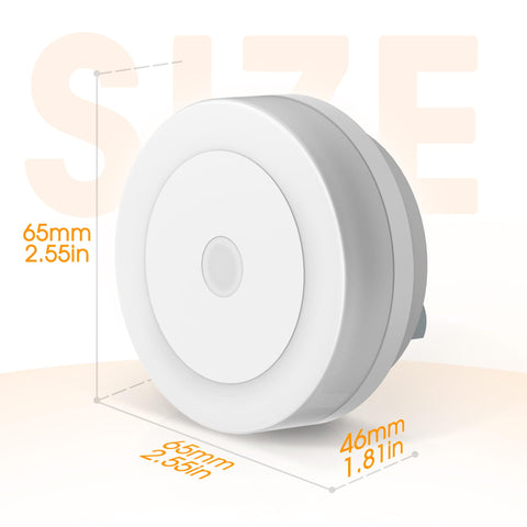 Briignite compact kids room night light offers gentle guidance
