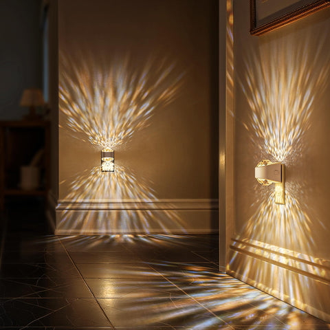 Briignite dusk-to-dawn sensor night light enables hands-free hallway safety.