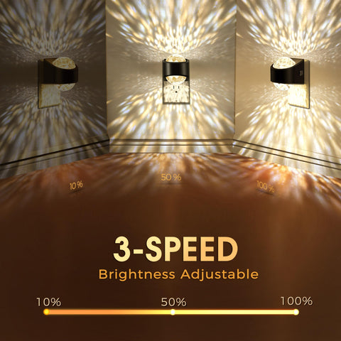 Briignite dusk-to-dawn night light sensor saves energy in hallways and bathrooms