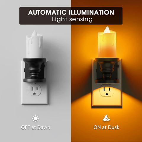 Briignite dusk-to-dawn sensor night light for automatic entryway visibility.
