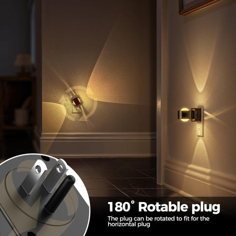 Briignite dusk-to-dawn sensor operates automatically for hands-free lighting.