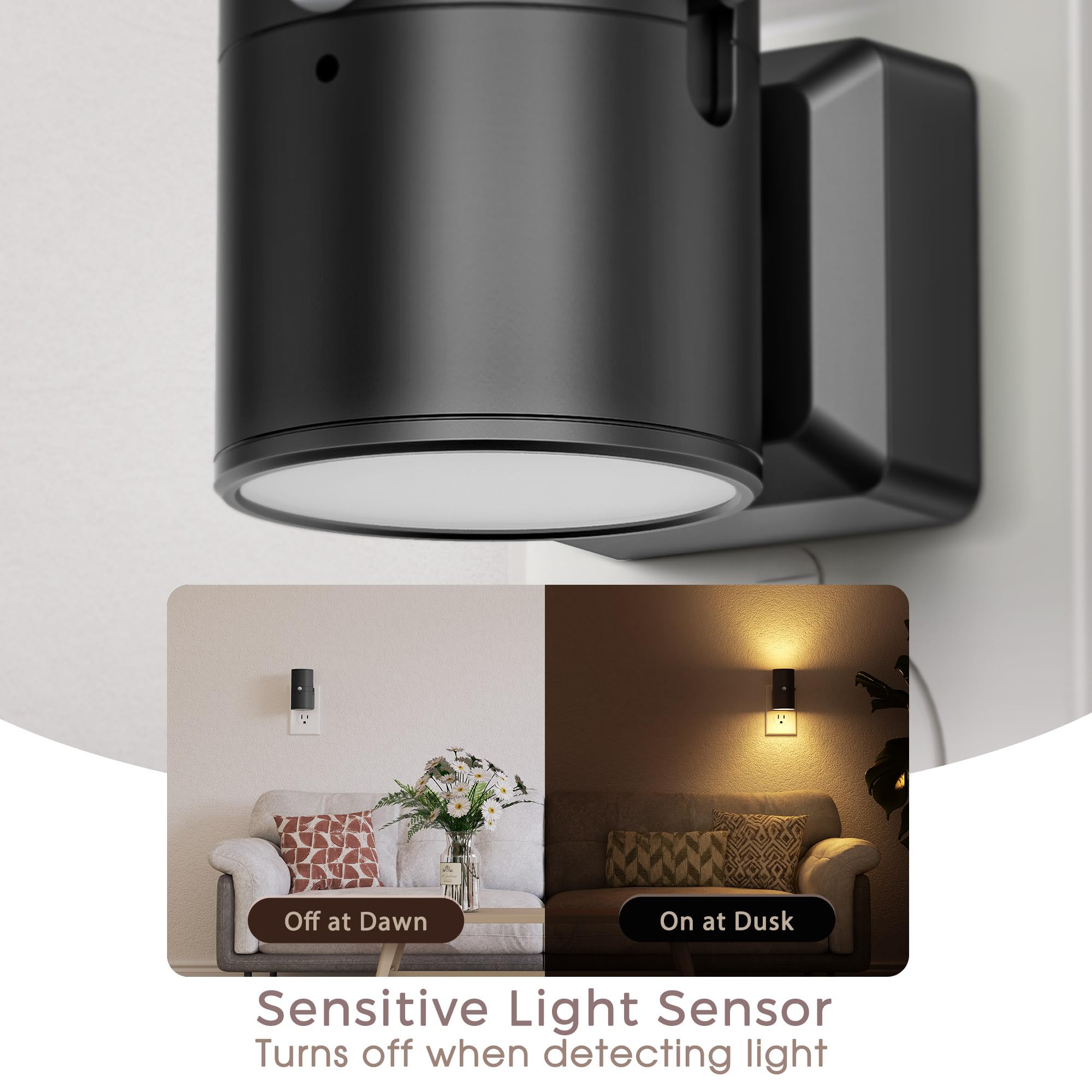 Briignite energy-efficient 1W operation saves energy without glare.