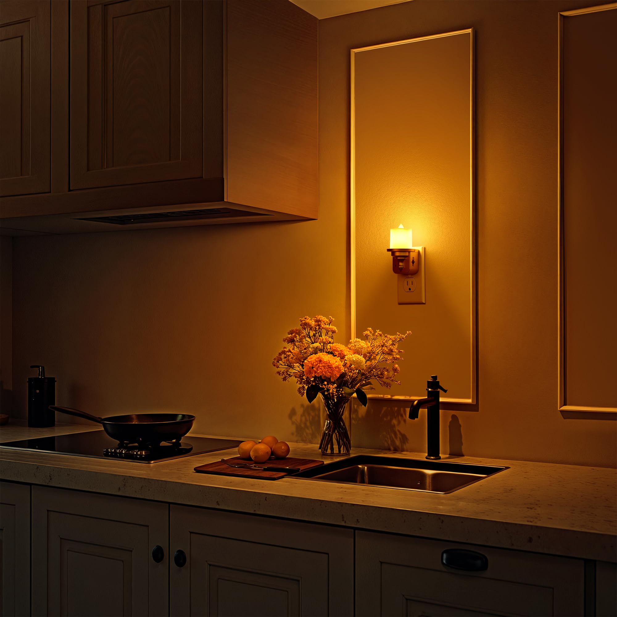 Briignite energy-efficient night light saves power and extends lifespan