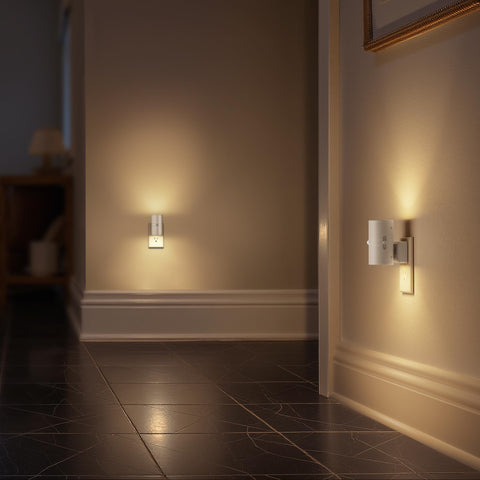 Briignite energy-efficient night light reduces energy use while lit.