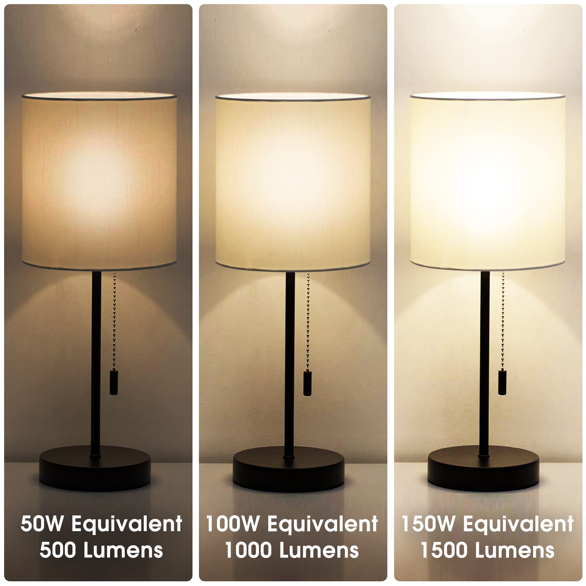 Briignite 3‑Way bulb with 85+ CRI preserves colors in everyday decor.